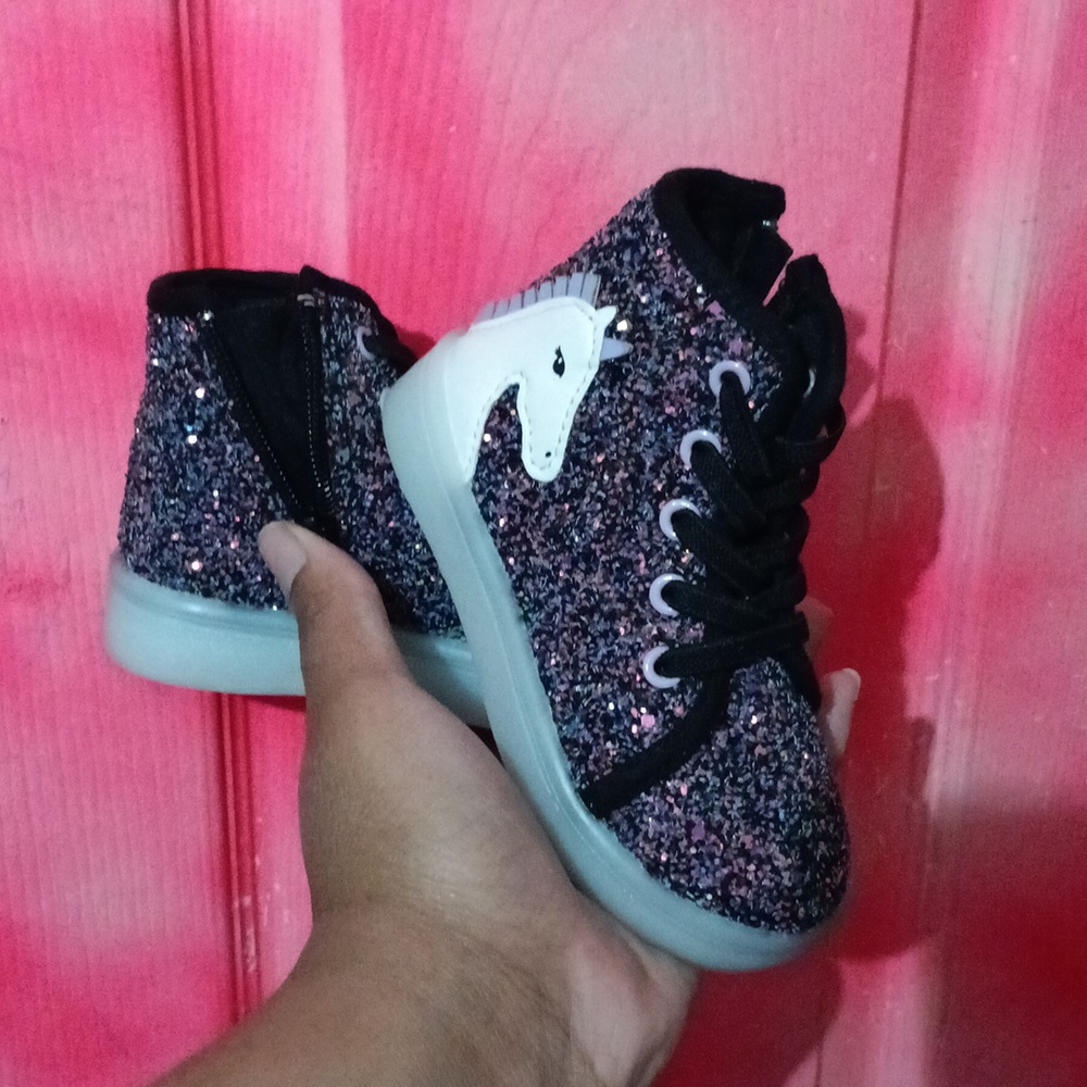 Glitter unicorn 🦄 shoes
